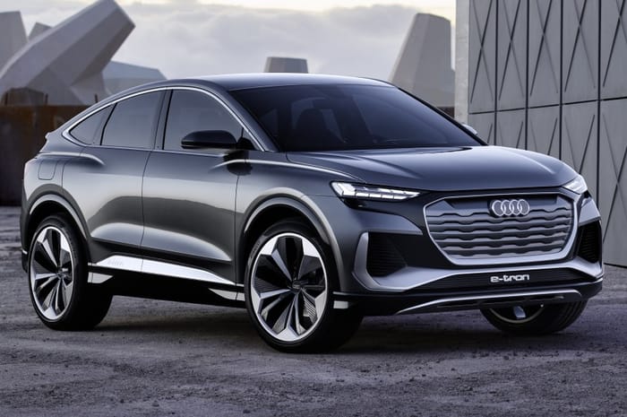 New 2021 Audi Q4 Sportback e-tron concept breaks cover